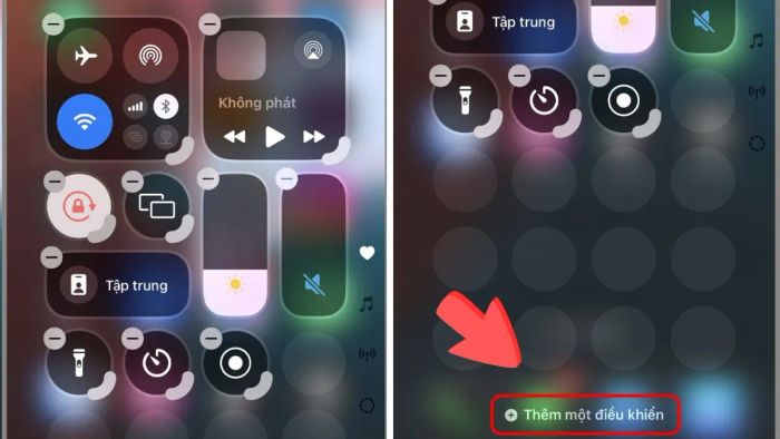 Hướng dẫn chỉnh sửa Control Center trên iPhone - Bước 2