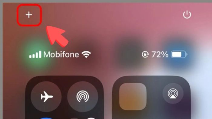 Hướng dẫn chỉnh sửa Control Center trên iPhone - Bước 1