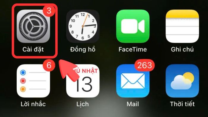 Cách tắt Control Center ở màn hình khóa iPhone - Bước 1