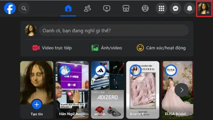Cách xóa biệt danh Facebook trên máy tính