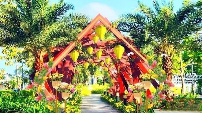 Quý Mão 2023 Tet Flower Garden - Hau River Park (source: Diệp Vũ) Image 3