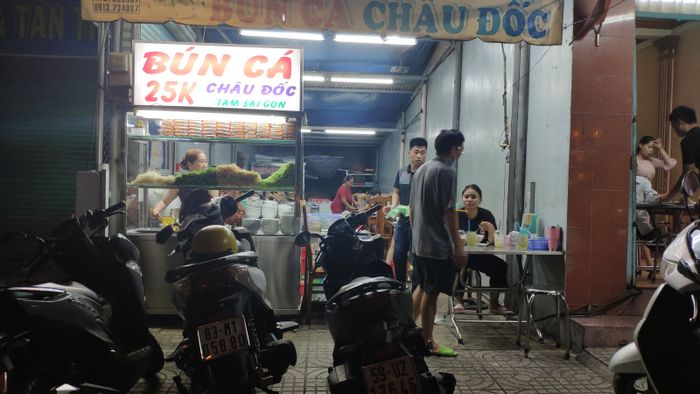 An image of Châu Đốc Fish Noodles, showcasing its delicious and inviting dish.