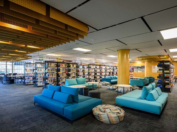 Inside the library of RMIT University, Image 1