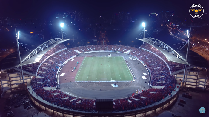 My Dinh National Stadium is the national stadium located in Hanoi, as seen in image 1.