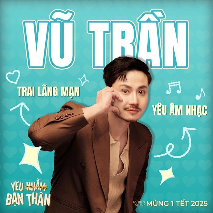 Thanh Sơn đảm nhận vai một đạo diễn đầy phong độ, nổi bật với sự cuốn hút và tài năng