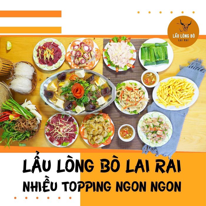 Lai Rai Beef Intestine Hot Pot Image 1 showcases the vibrant and lively atmosphere of this beloved eatery. The photo captures the bustling environment where patrons enjoy delicious meals in a friendly and welcoming setting.