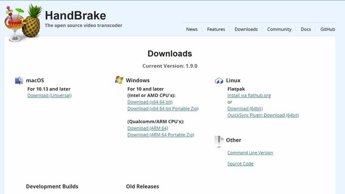 Hướng dẫn tải và cài đặt HandBrake - bước 3
