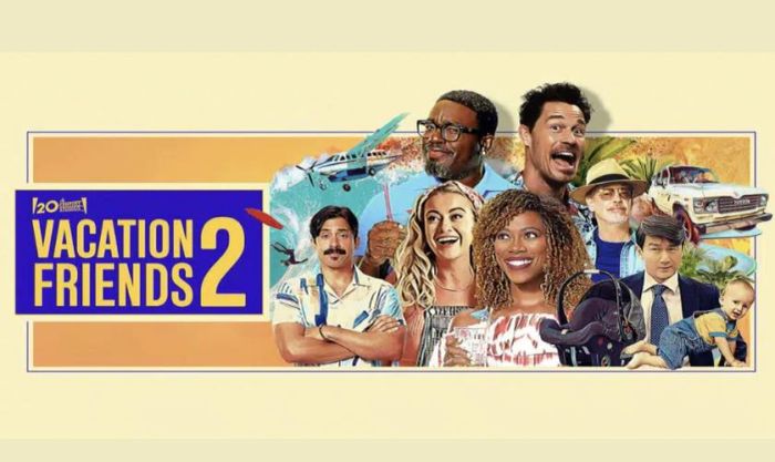 Kỳ Nghỉ Thú Vị Cùng Bạn Bè 2 – Vacation Friends 2 (2023) tiếp tục câu chuyện hài hước về một nhóm bạn thân với những kỳ nghỉ đầy tiếng cười và tình huống bất ngờ. Trong phần này, John Cena và Lil Rel Howery lại mang đến những tình huống vui nhộn khi họ phải đối diện với các thử thách mới. Bộ phim nhẹ nhàng, tràn ngập tiếng cười và truyền tải thông điệp về tình bạn chân thành.