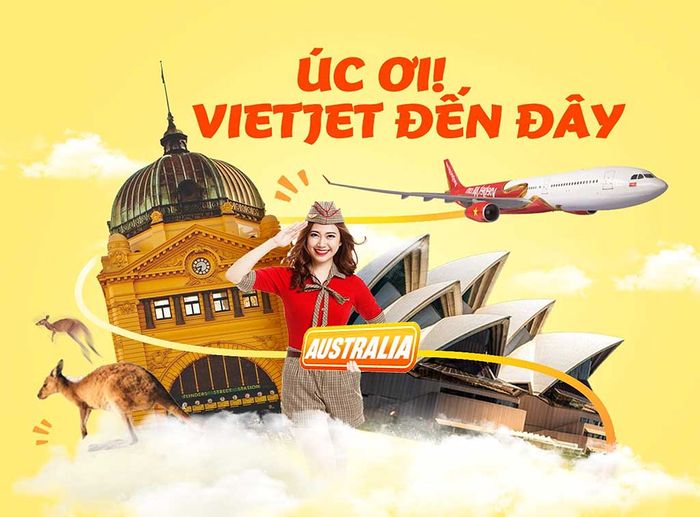 Vietjet Air Announces Hanoi - Melbourne Flight Route