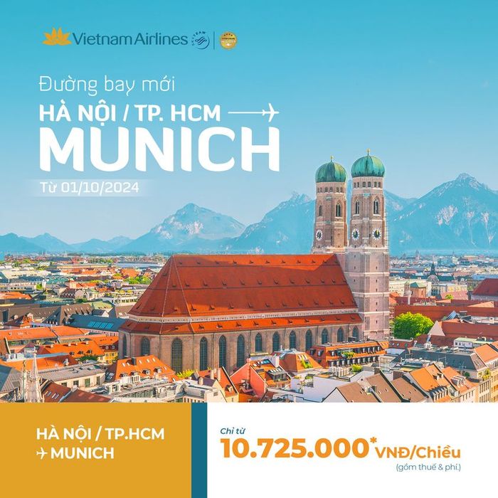 Vietnam Airlines presents a special offer, making it easier for you to fly directly to Munich.