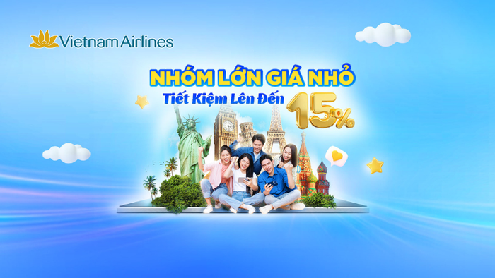 Save Up to 15%: Group Booking Offer with Vietnam Airlines