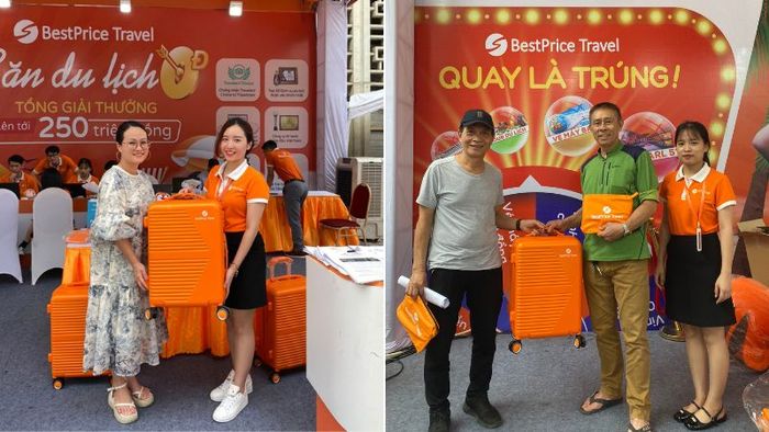 Customers who book tours will instantly receive a suitcase from Mytour Travel