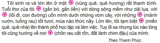 Mở rộng vốn từ Quê hương