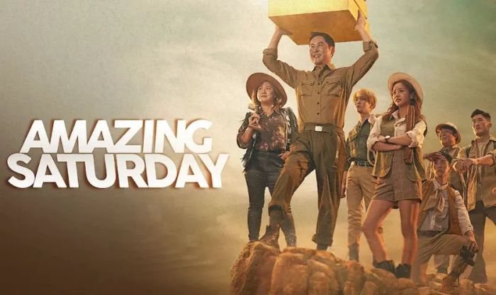 Amazing Saturday (2023 - 2024) là chương trình truyền hình nổi bật có sự tham gia của Lee Joon-hyuk, mang đến những giây phút giải trí thú vị và đầy bất ngờ.