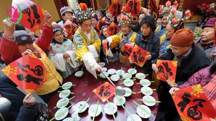 Chinese Festival - The Laba Porridge Festival at Yonghegong Lama Temple in Beijing