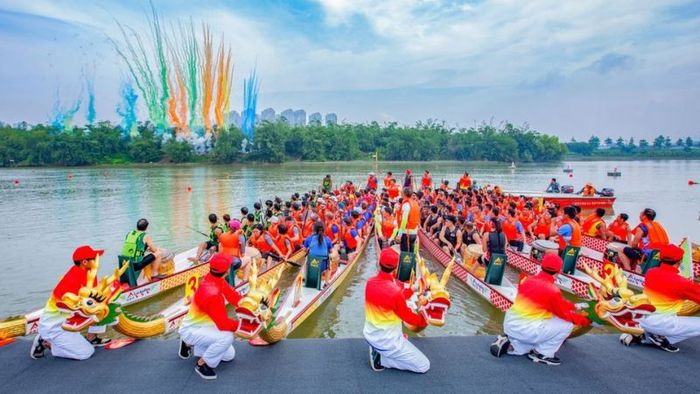 The Dragon Boat Festival in China