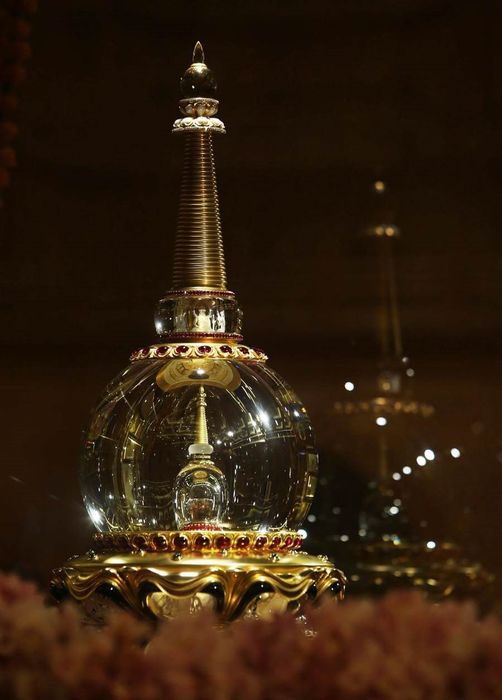 The Buddha's Tooth Relic is preserved at the Jade Buddha Temple.