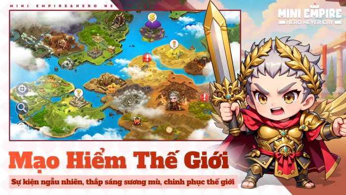 Mini Empire: Hero Never Cry - Hướng dẫn cho người chơi mới làm quen