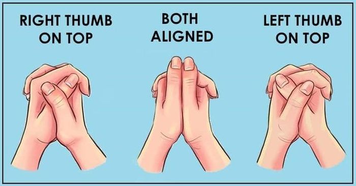 ทดสอบทายนิสัยจากภาพท่าประสานมือ