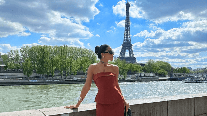 Eiffel Tower in Summer