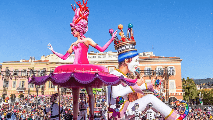 The Carnival in Nice, France