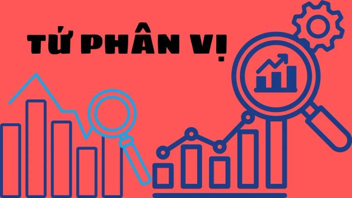 Tứ phân vị là các giá trị dùng để chia bộ dữ liệu thành 4 phần đều nhau, mỗi phần chiếm 25% tổng số quan sát.