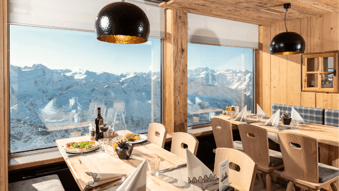 Explore Swiss cuisine at the restaurants on Mount Titlis