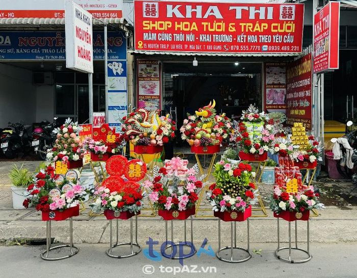 Kha Thi là một trong những địa chỉ uy tín chuyên làm mâm quả cưới hỏi tại TP. Ngã Bảy