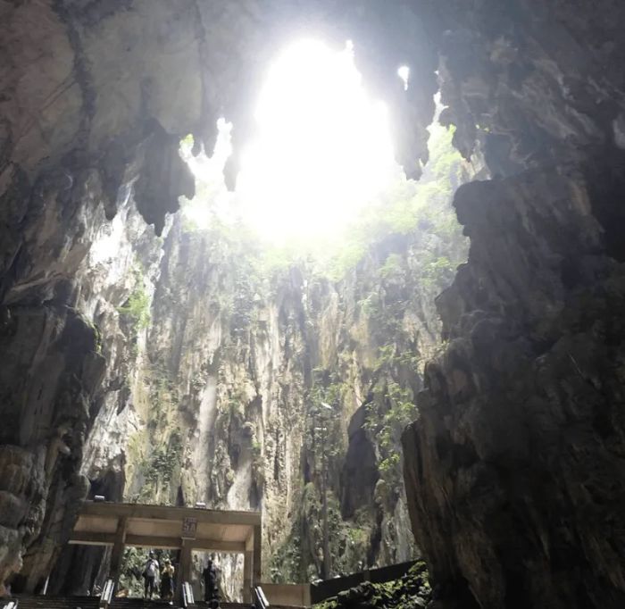 Exploring Batu Cave