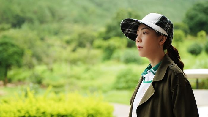 The role of Kiều is a specialty of Thu Trang.