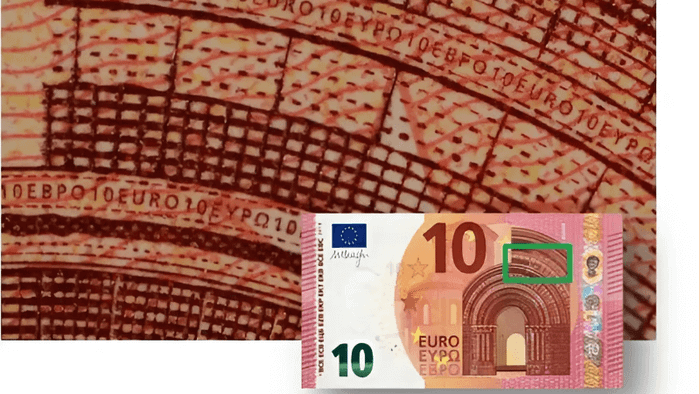 Cách nhận biết tiền Euro giả mạo