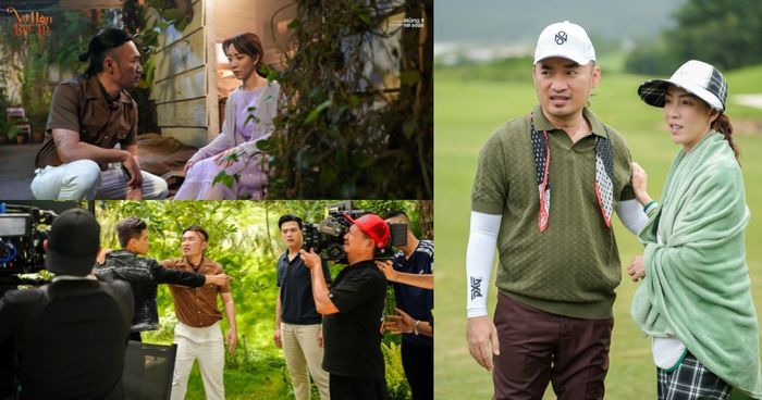 The couple Thu Trang and Tiến Luật bring a special charm to The Million Dollar Kiss.