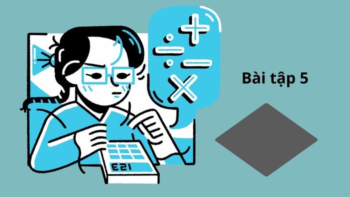 Bài tập minh họa về tính chu vi hình thoi 2