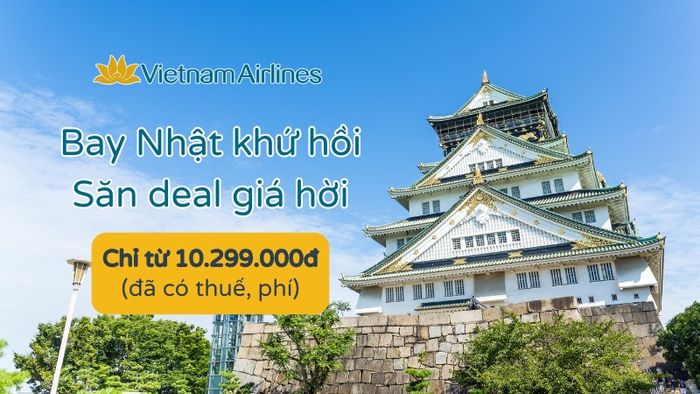Starting at just 10.2 million VND: Fly to Japan with round-trip tickets and great deals with Vietnam Airlines
