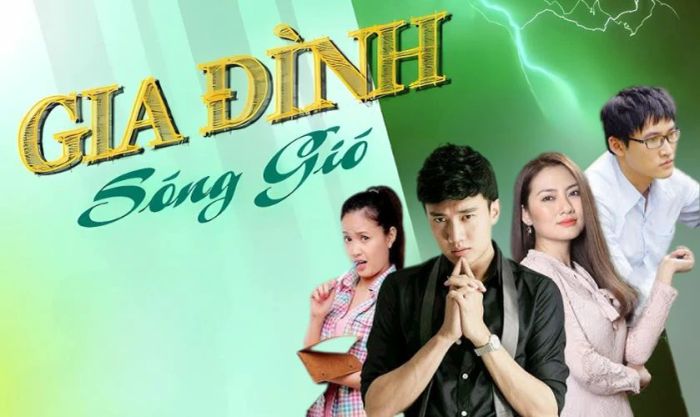 Gia Đình Sóng Gió (2010) - Một trong những tác phẩm đáng chú ý có sự góp mặt của Quốc Trường