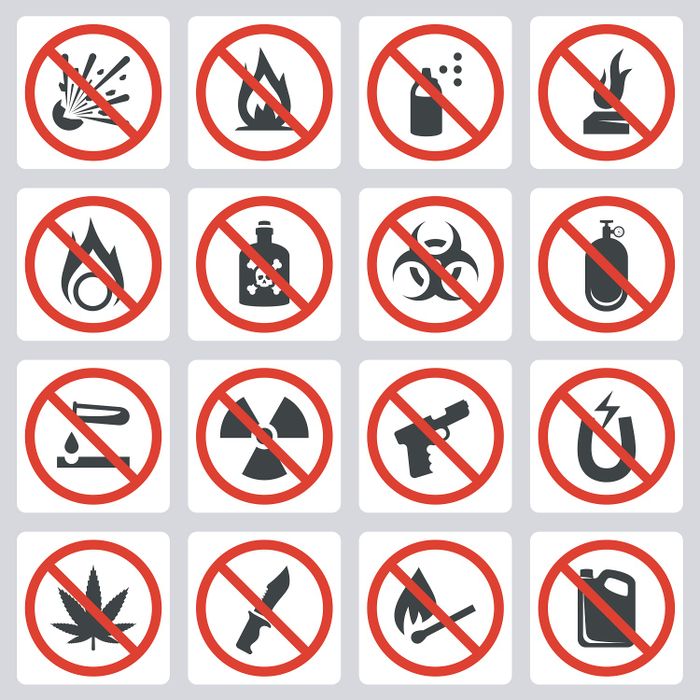 Items Restricted for Transport on Bamboo Airways Flights