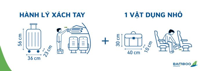 Bamboo Airways Carry-On Luggage Dimensions
