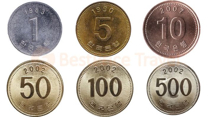 Korean coin denominations