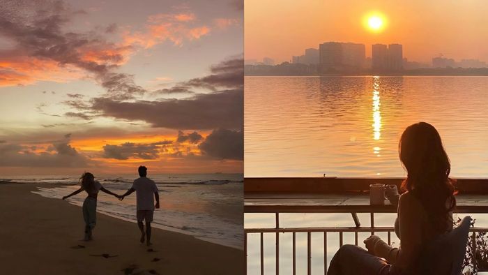 Kiểu tạo dáng chụp ảnh hoàng hôn 18