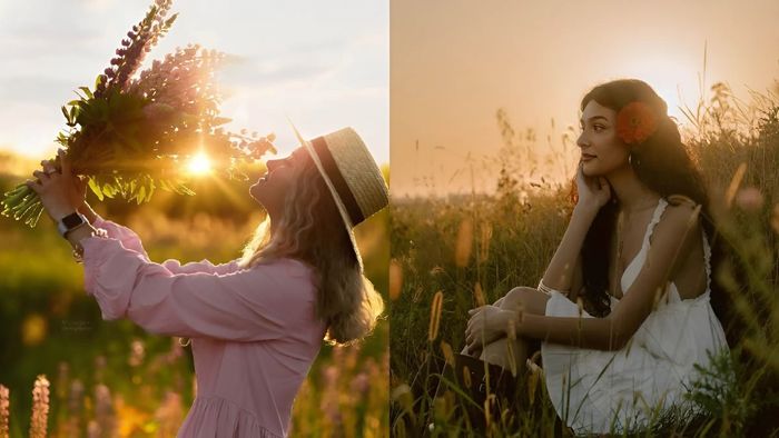 Kiểu tạo dáng chụp ảnh hoàng hôn 22