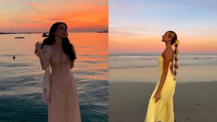 Kiểu tạo dáng chụp ảnh hoàng hôn 26