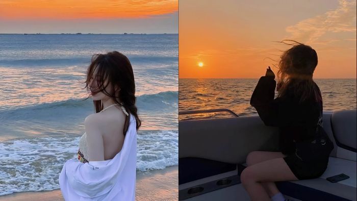 Kiểu tạo dáng chụp ảnh hoàng hôn 10