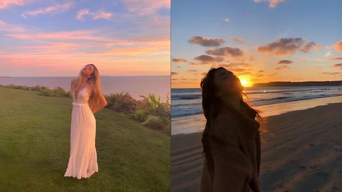 Kiểu tạo dáng chụp ảnh hoàng hôn 13