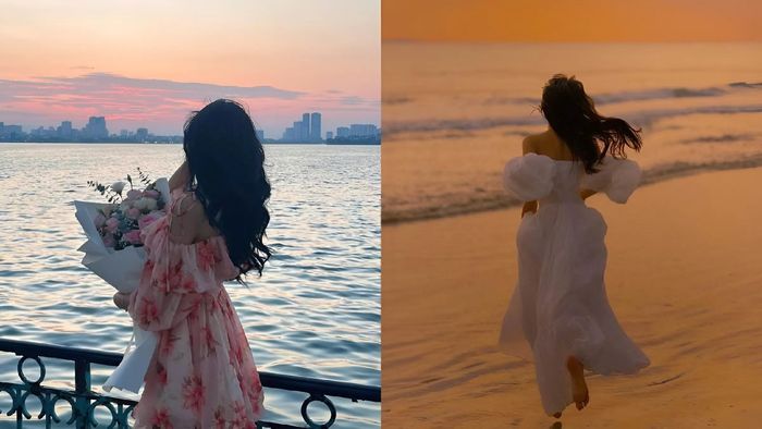 Kiểu tạo dáng chụp ảnh hoàng hôn 25