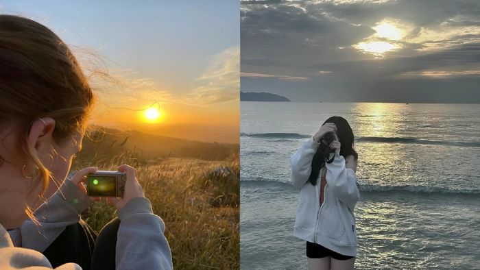 Kiểu tạo dáng chụp ảnh hoàng hôn 12