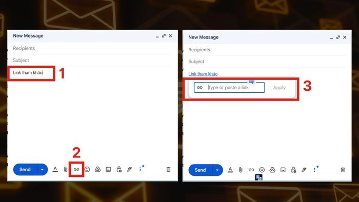 Hướng dẫn cách viết email chuyên nghiệp - Bước 2: Chèn ảnh