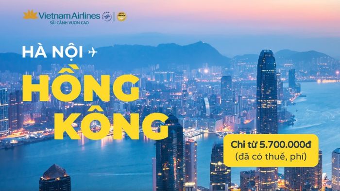 [FROM ONLY 5.7M VND] Travel to Hong Kong Without Worrying About the Price with Vietnam Airlines