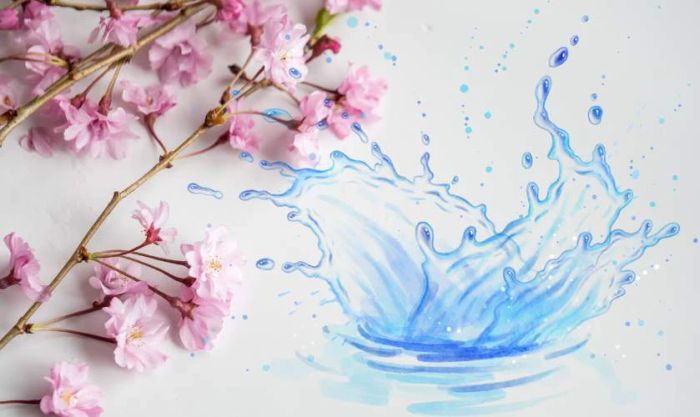Thay nước cắm hoa thường xuyên