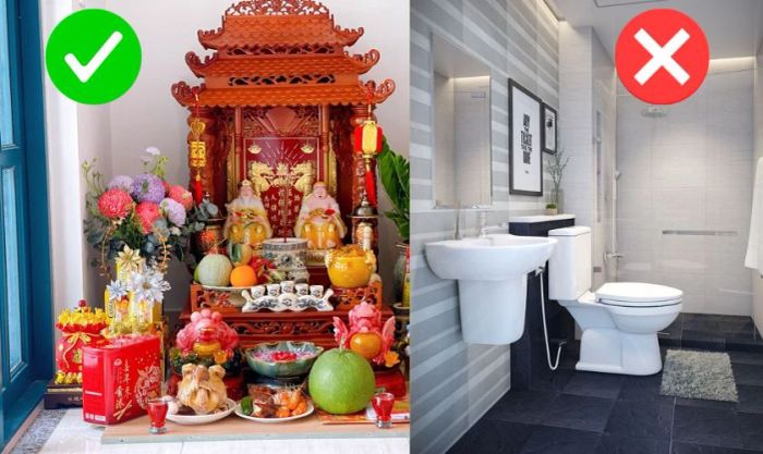 Vị trí đặt biểu tượng Thần Tài hợp phong thủy trong nhà