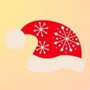 Set biểu tượng mũ Giáng Sinh và Noel, điểm nhấn tuyệt vời để trang trí và tạo không khí ấm áp cho mùa lễ Giáng Sinh.